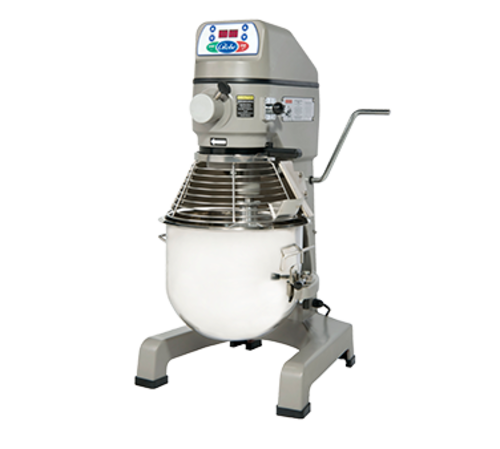 Globe Food Equipment Co. SP25 Planetary Mixer 25 qt 3-speed with stainless steel bowl and accessories