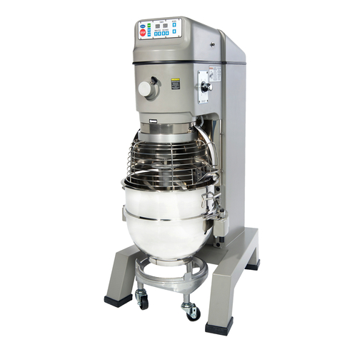 Globe Food Equipment Co. SP62P-4 Planetary Pizza Mixer 60 qt Stainless Steel Bowl 4-Speed Floor Model