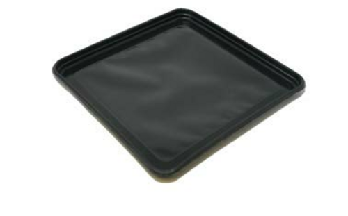 Merrychef USA 32Z4165 Signature Teflon Tray 11x11x1/2 Solid Base Black