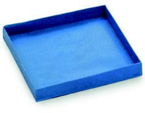Merrychef USA 32Z4125 Teflon Basket Solid Bottom Blue 5.5x5.5x0.5