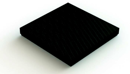 Merrychef USA 32Z4134 Small Solid Basket with Lid 11.6x11.6x0.75