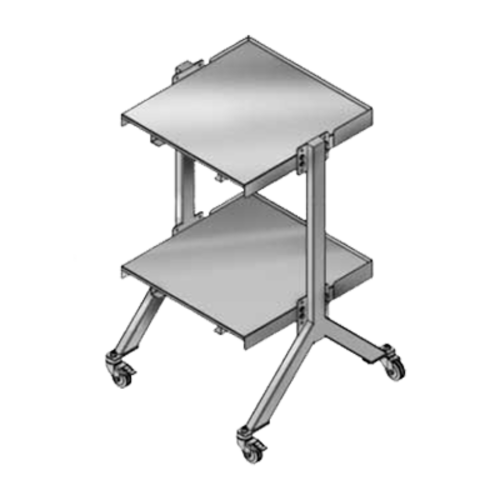 Merrychef USA STACK-48 Double Oven Cart 48 Inch Height Stainless Steel