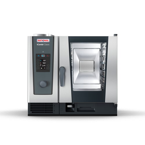 RATIONAL ICC 6-HALF E 480V 3 PH iCombi Classic Combi Oven Electric 10.8 kW