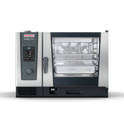 RATIONAL ICC 6-FULL NG 208240V 1 PH iCombi Classic Combi Oven Natural Gas