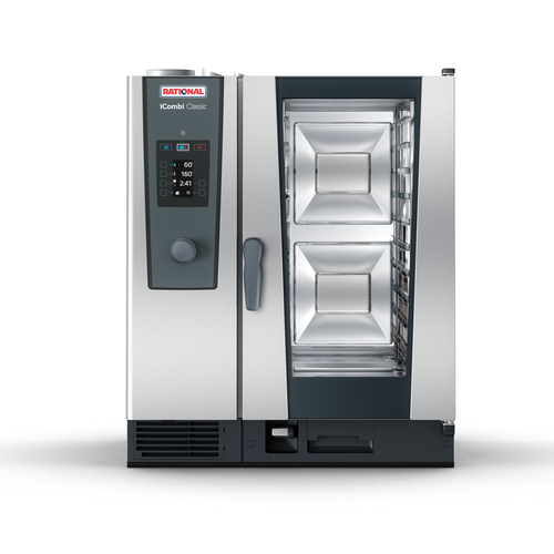 RATIONAL ICC 10-HALF NG 120V 1 PH iCombi Classic Combi Oven Natural Gas
