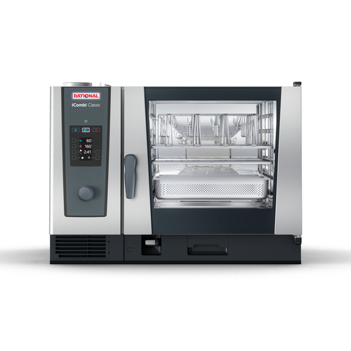 RATIONAL ICC 6-FULL E 480V 3 PH iCombi Classic Combi Oven Electric