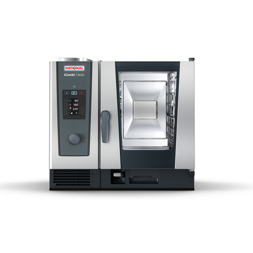 RATIONAL ICC 6-HALF NG 120V 1 PH iCombi Classic Combi Oven Natural Gas