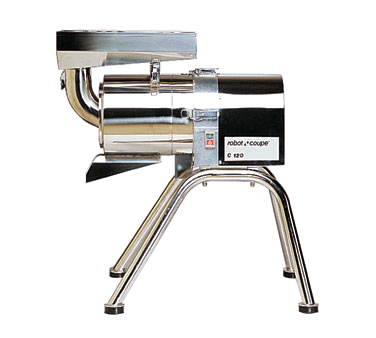 Robot Coupe C120 Automatic Pulp and Juice Extractor with Stainless Steel Construction and 275 lbs per Hour Capacity