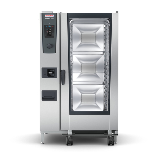 RATIONAL ICC 20-FULL LP Combi Oven Liquid Propane 20 Full Size Capacity