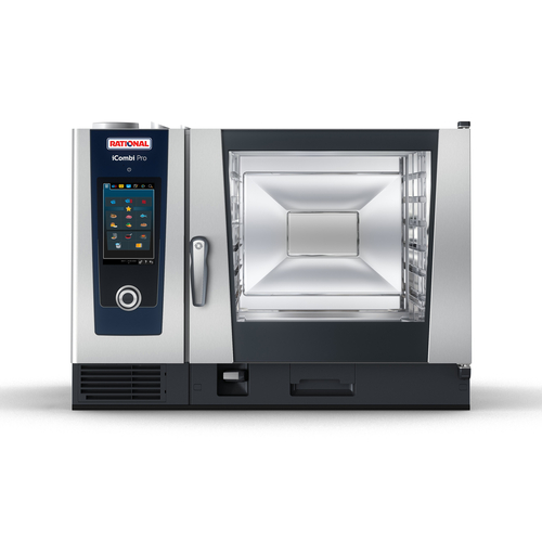 RATIONAL ICP 6-FULL NG 208240 1PH AD iCombi Pro Combi Oven Natural Gas