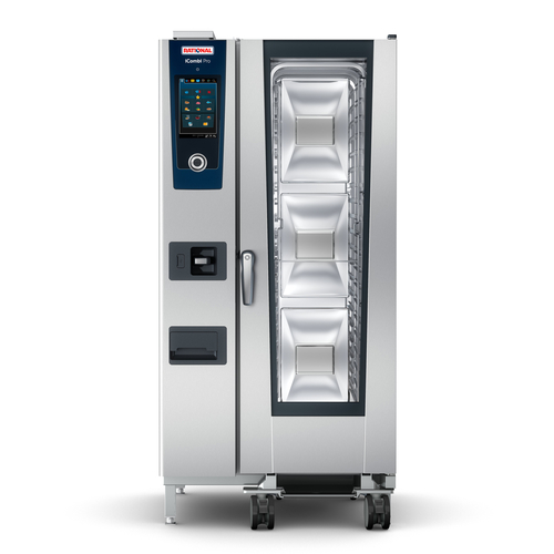 RATIONAL ICP 20-HALF NG 120V 1 PH iCombi Pro Combi Oven Natural Gas