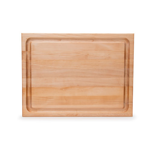 John Boos Boos Block CB Series Large Reversible Wood Cutting Board with Juice Groove, 1.5-Inch Thickness, 24" x 18" x 1 1/2", Maple