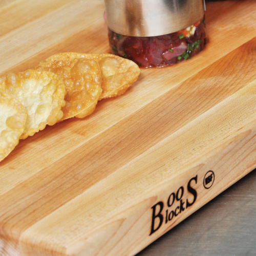 John Boos Boos Block RA-Board Series Large Reversible Wood Cutting Board, 24" x 18" x 2 1/4", Maple
