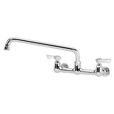 Krowne 12-812L Commercial Series 8" Wall Mount Faucet 12" Spout