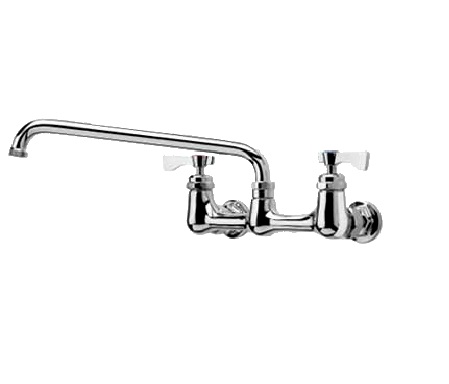 Krowne 14-812L Heavy Duty Royal Series 8" Wall Mount Faucet 12" Spout