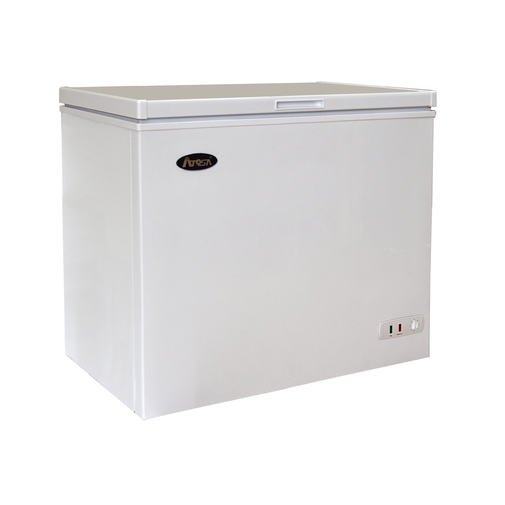 Atosa USA MWF9007 Chest Freezer 37-4/5W x 20-3/5D x 32-1/2H 7 cu ft Solid Lid White Coated Steel