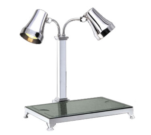 Spring USA 2793-5 Carving Station 28L x 25W Dual Heat Lamp Granite Board