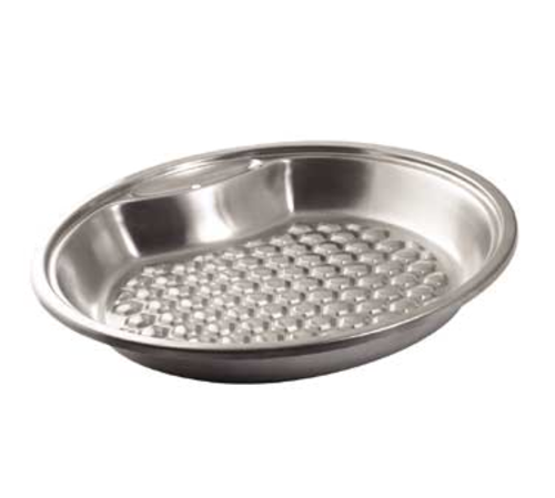 Spring USA 372-66/36D Round Buffet Server 4 Qt Stainless Steel Drain Pattern