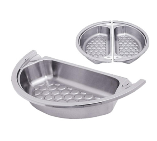 Spring USA 372-36/12D Insert Pan for Sauteuse Buffet Server 2 Qt Stainless Steel