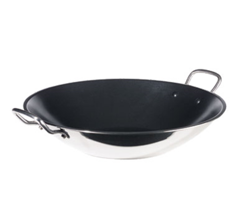 Spring USA 8214-60/35 Vulcano Induction Wok Pan 5-1/4 qt Multi-Ply