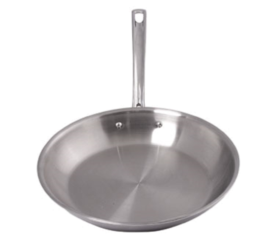 Spring USA 8186-60/26 Primo Fry Pan 10 Inch Stainless Steel 1-1/2 qt Round
