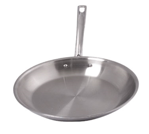 Spring USA 8186-60/30 Primo Fry Pan 12 Inch 2-1/2 qt Round Stainless Steel