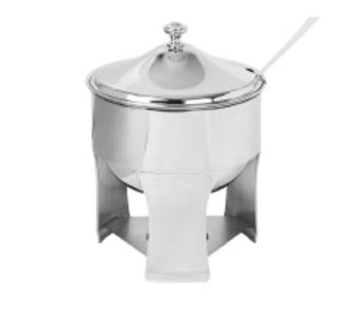 Spring USA 2565-6 Sauce Server 1-1/2 Liter Stainless Steel with Tray Holder