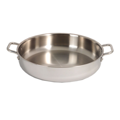Spring USA 8460-60/40A Primo Paella Pan 10 qt 15-3/4 inch Stainless Steel