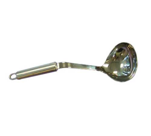 Spring USA M3505-76 Tureen Ladle 6 oz 11L Bent Handle Stainless Steel