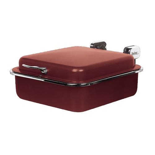 Spring USA 2384-397 Seasons Induction Buffet Server 6 Qt Square Merlot Gold