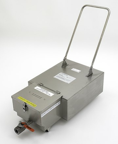 Frymaster CDC100 Cleaning Disposal Caddy with Stainless Steel Lid and Handle