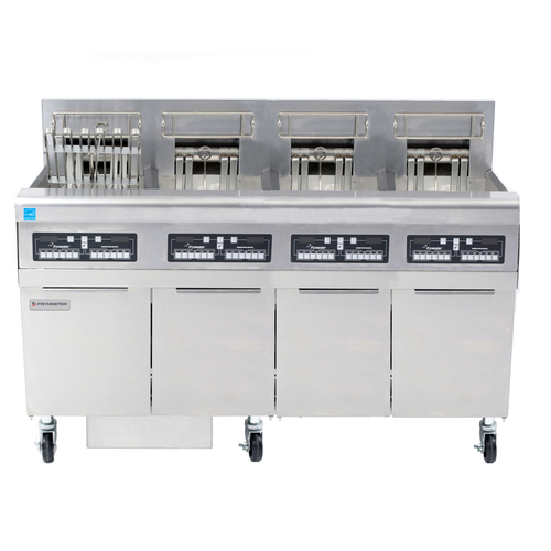 Frymaster FPRE414TC Electric Fryer Battery 4x50lb Built-in Filtration