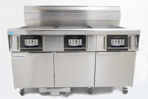 Frymaster 3FQG60T FilterQuick Fryer Battery Gas 63 lb Capacity Automatic Filtration
