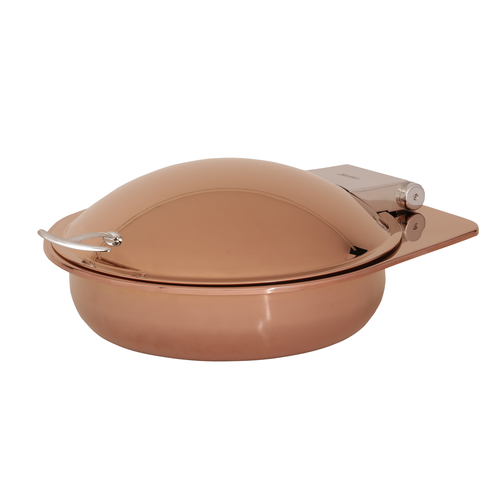 Spring USA 2172-5/37 Reflection Induction Server 6 qt Round Rose Gold Finish