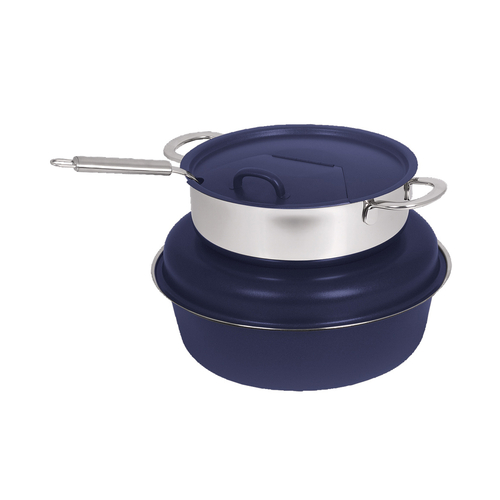 Spring USA 2385-467/6 Seasons Induction Soup Tureen 6 qt Sapphire Chrome