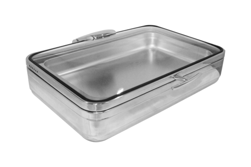 Spring USA 2571-6/11 Radiance Induction Chafer Full Size 10 Qt Stainless Steel