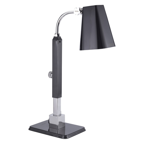 Spring USA 2791-6B Single Heat Lamp Adjustable Height Onyx Finish