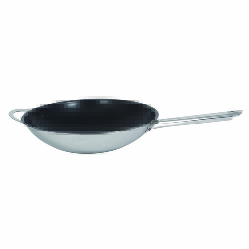 Spring USA 8217-60/32 Vulcano Induction Wok Pan 4qt 12-1/2 inch Multi-Ply