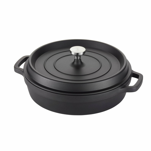 Spring USA 8656-8/28 Ironlite Casserole 27qt Round Nonstick with Lid