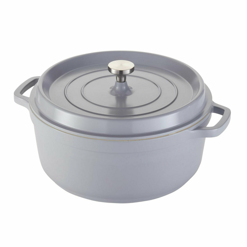 Spring USA 8658-9/28 Ironlite Casserole 72 qt Round Deep with Lid Handles