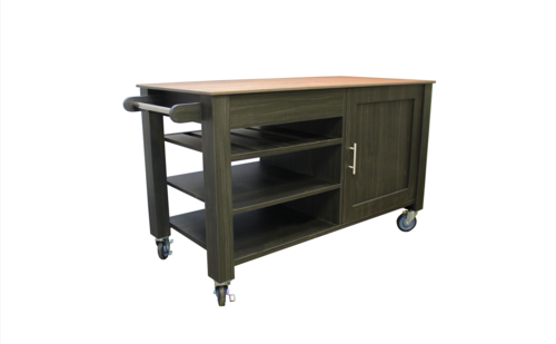 Spring USA ASFT6028 AireServe Mobile Frost Top Serving Cart 60W x 28D x 36H