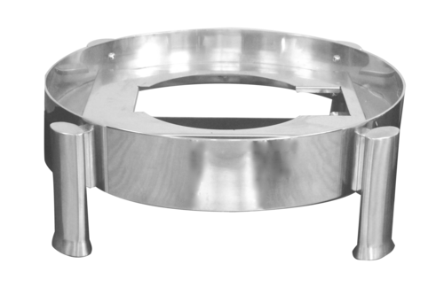 Spring USA S572-6/38 Chafer Stand 21-1/4Dia x 6H Round Stainless Steel