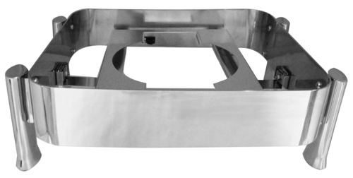 Spring USA S574-6/23 Chafer Stand 18-3/4W x 17-3/4D x 6H Stainless Steel