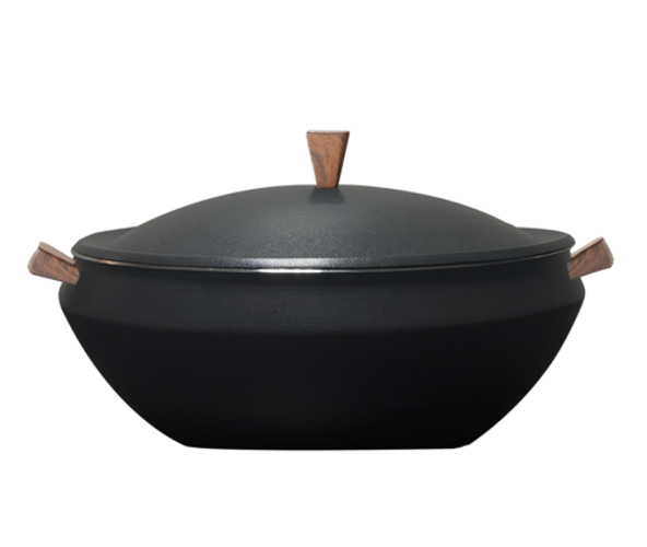 Spring USA WT-14583180 Rockwood Buffet Server 15in Round Induction Ready