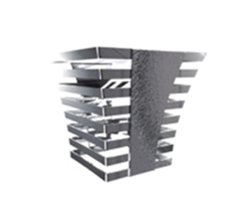 Spring USA XC1123 XCESSories Towers Display 9H x 6-1/2W Stainless Steel