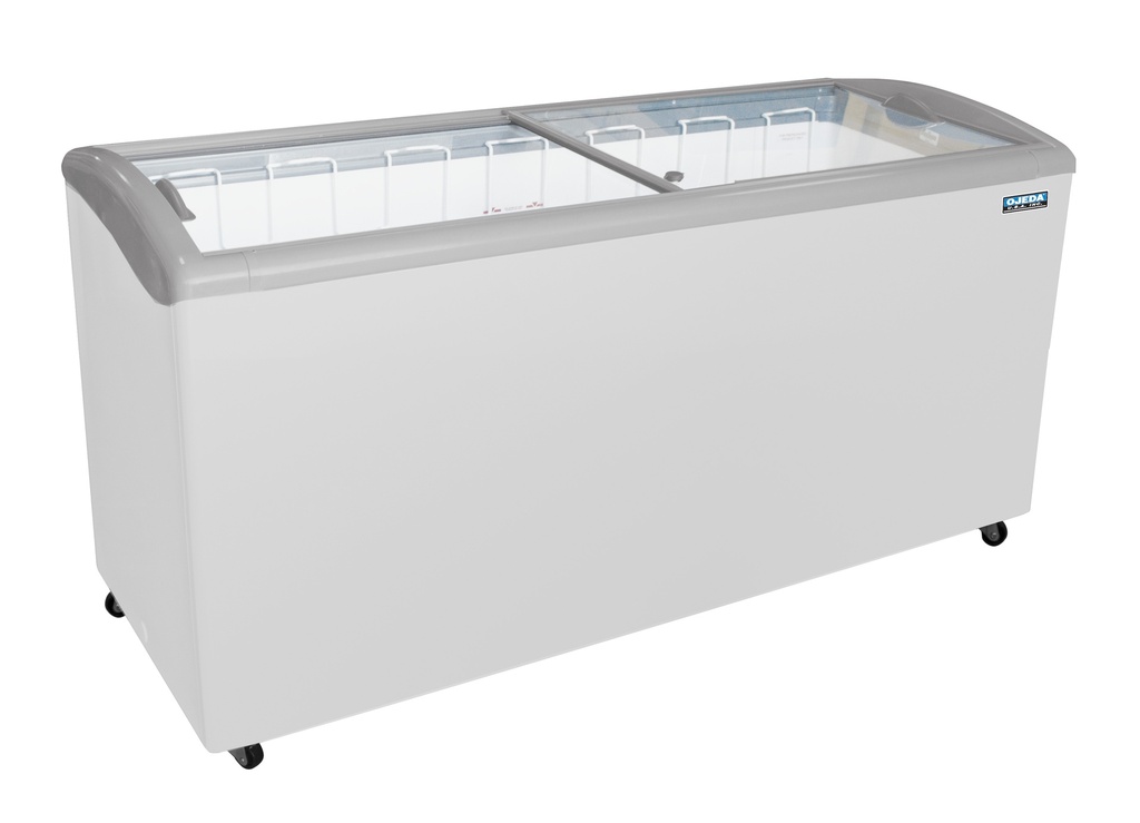 Ojeda USA NBH-68 Ice Cream Merchandiser 68 Inch 21 Cu Ft Capacity
