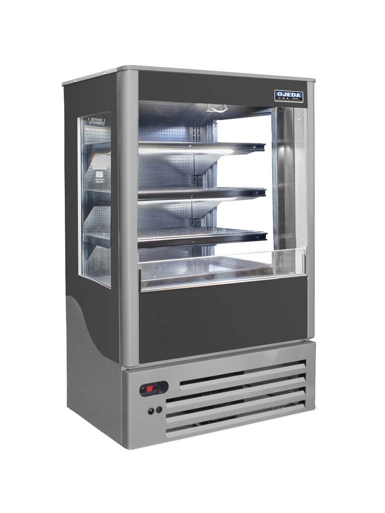Ojeda USA ALPA-55H SLIM Open Air Merchandiser 61H 36.7W 7 cu ft Capacity