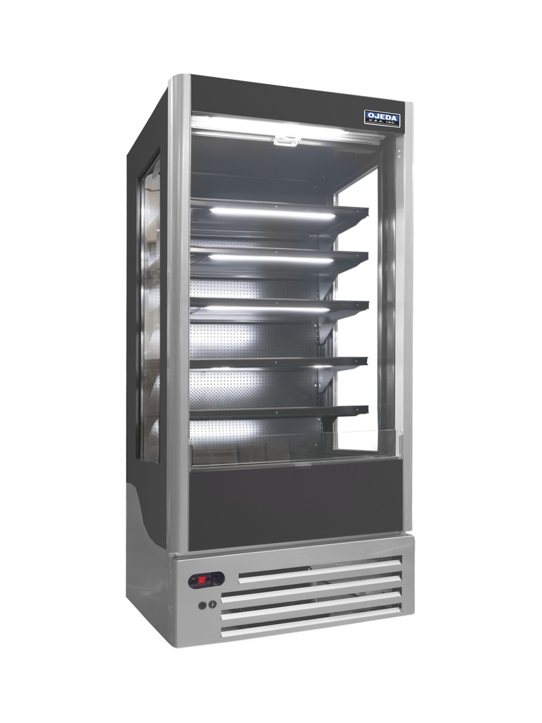 Ojeda USA ALPA-77H SLIM Open Air Merchandiser 80 H 36 W 9 cu ft Capacity