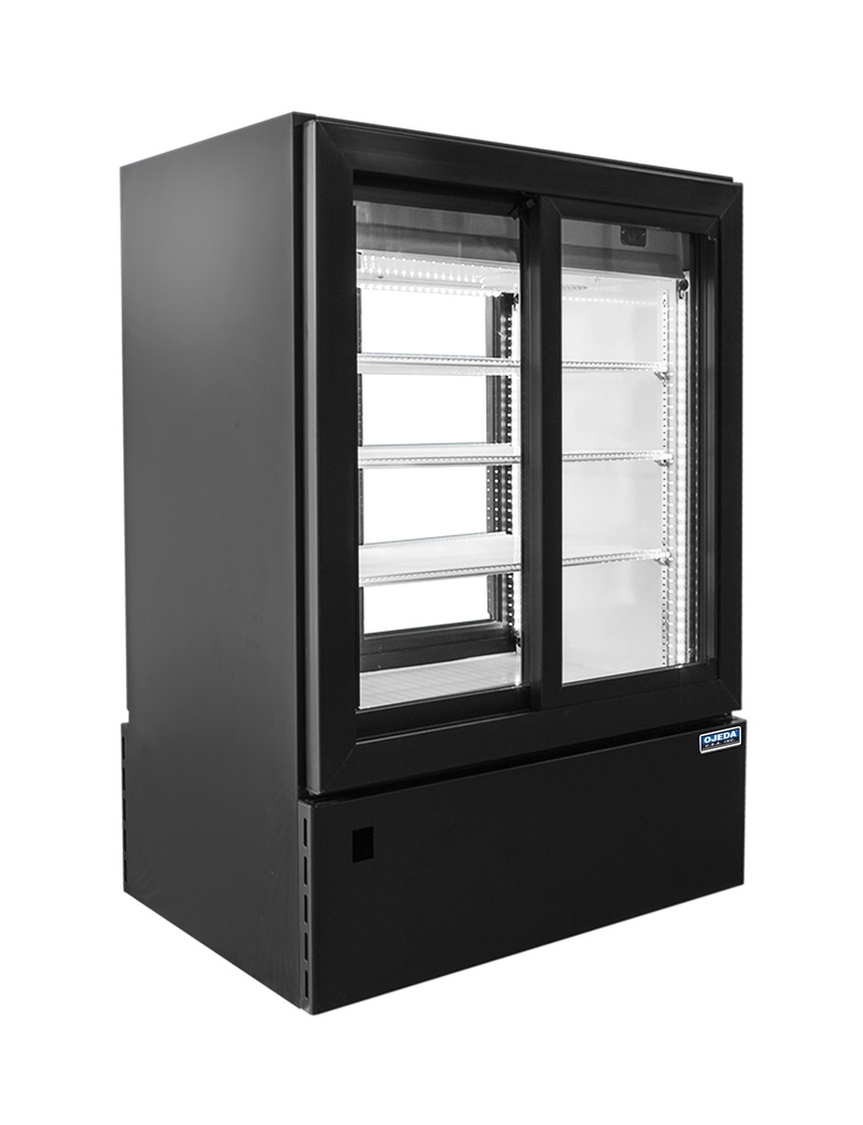 Ojeda USA RMH-33PT Refrigerated Pass Through Merchandiser 56.5in W 14ft Capacity