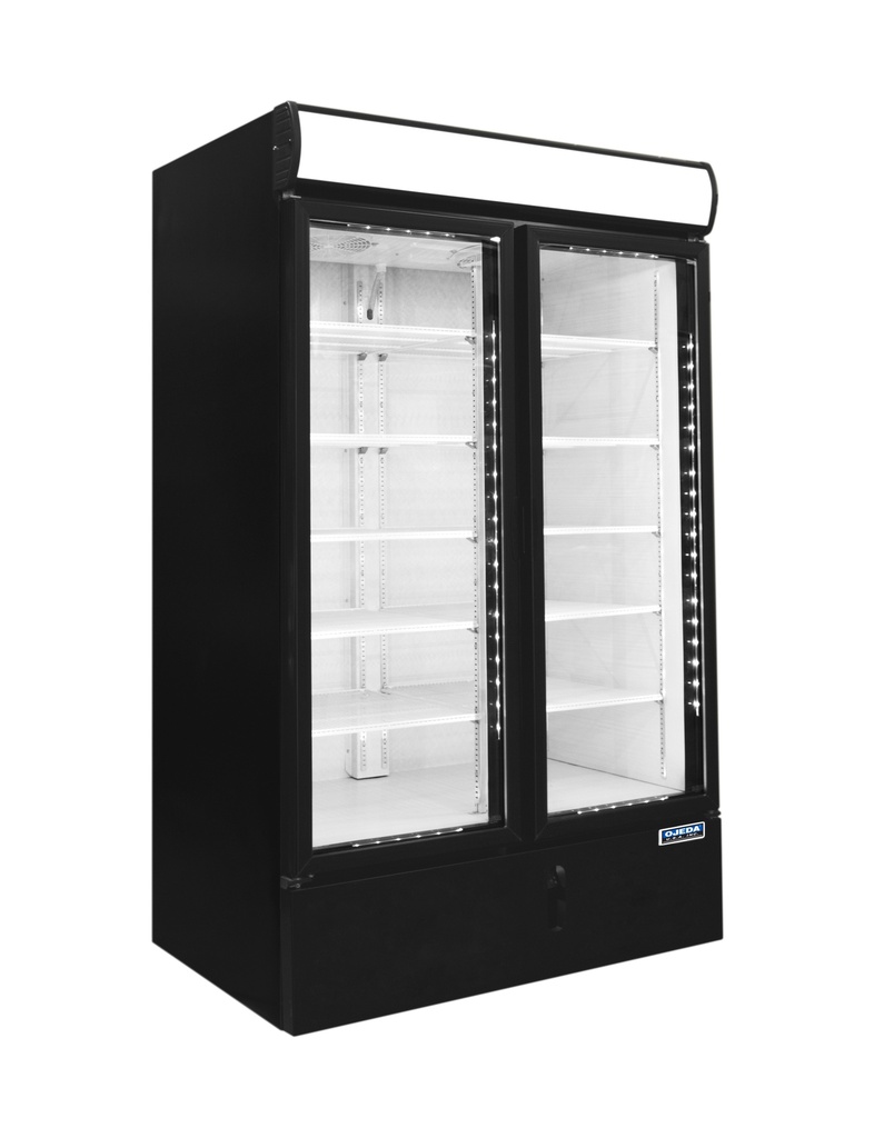 Ojeda USA RMH-40 Refrigerated Merchandiser Two Section 40ft Capacity